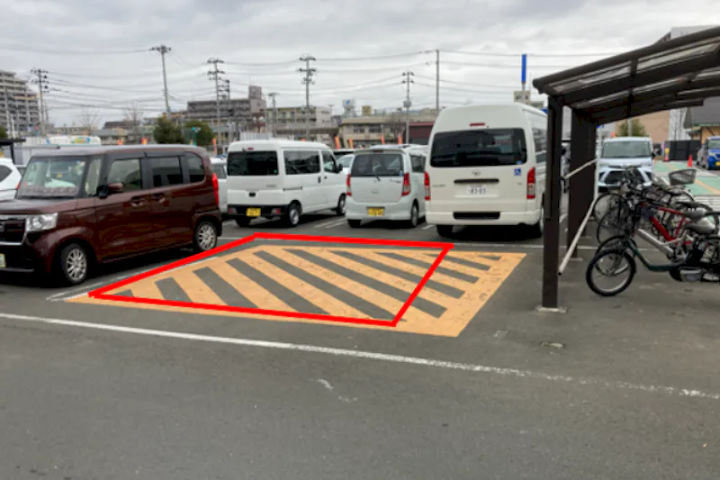 【ダイシン幸町店】駐車場　キッチンカーの出店やテント形式のイベント実施に最適な屋外の催事イベントスペース