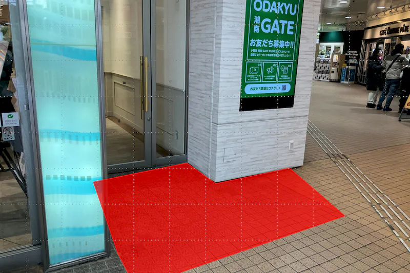 【ODAKYU 湘南 GATE】ODAKYU 湘南 GATE２F　エントランス横