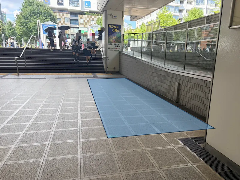 【横浜市営地下鉄ブルーラインセンター北駅】各種プロモーションや物販、食物販のポップアップストアに最適な人通りの多い改札外イベントスペースの画像4