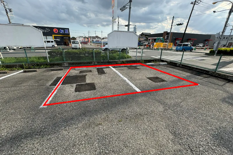 【ダイナム戸ヶ崎店｜割引キャンペーン実施中】キッチンカー出店やプロモーションイベントに最適なアミューズメント施設駐車場内のスペース①
