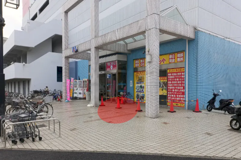 【イオン金沢シーサイド】キッチンカーや食物販イベント等に適した入り口近くの屋外スペース1の画像