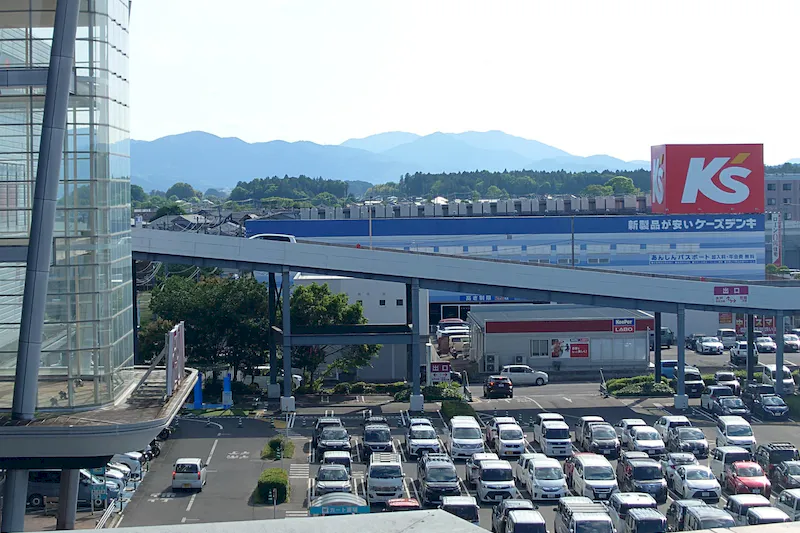 【イオンモール水戸内原】駐車場