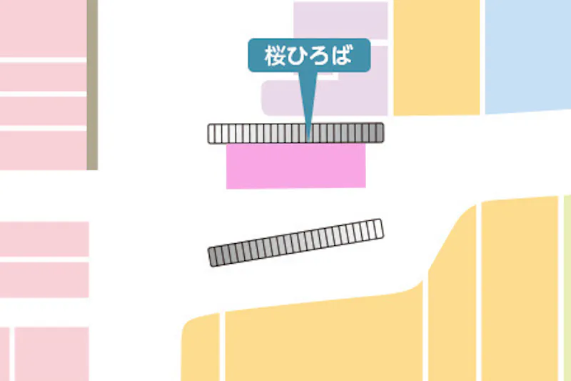 【イオンモール土浦*】桜ひろば