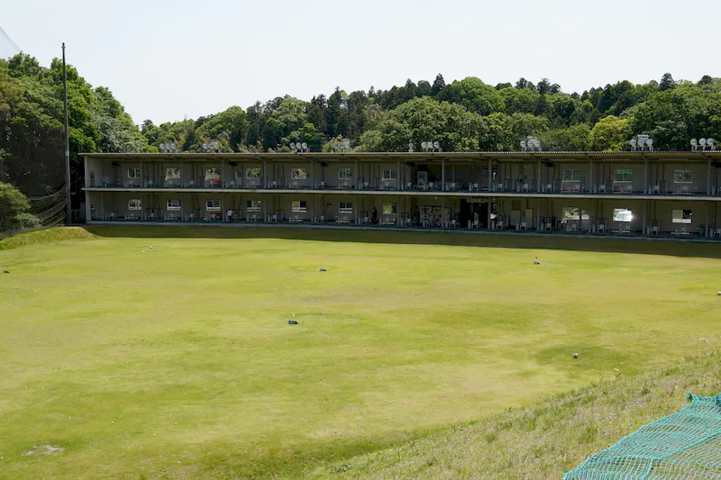 【ひたちなか市中根エリア】スポーツウェアの物販やキッチンカーの出店に最適なゴルフ練習場内の屋外イベントスペース