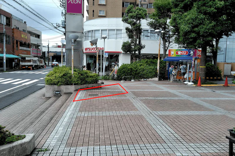 【イオン臼井店】キッチンカー出店が可能な屋外イベントスペース