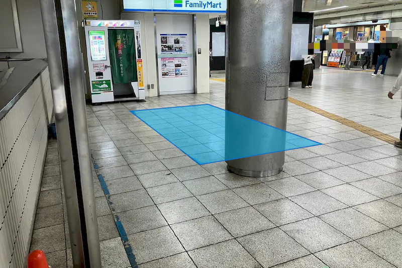 【横浜市営地下鉄ブルーライン戸塚駅】各種プロモーションや物販、食物販のポップアップストアに最適な人通りの多い改札外イベントスペース